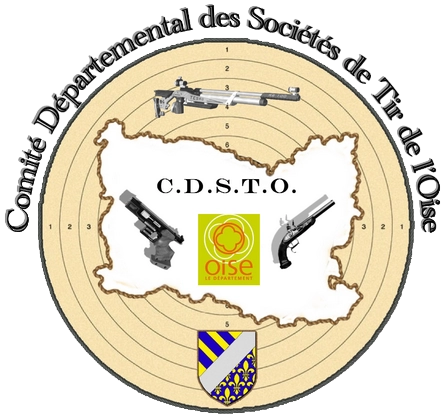 logo du Comité Départemental des Sociétés de tir de l'Oise